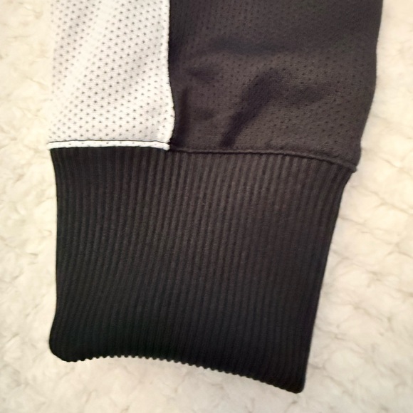 Womens Adidas Black and Mint Green Y2K Athletic Track Set Low Rise 2008 - Picture 11 of 13